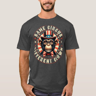 Hetzelfde circus, andere clown t-shirt