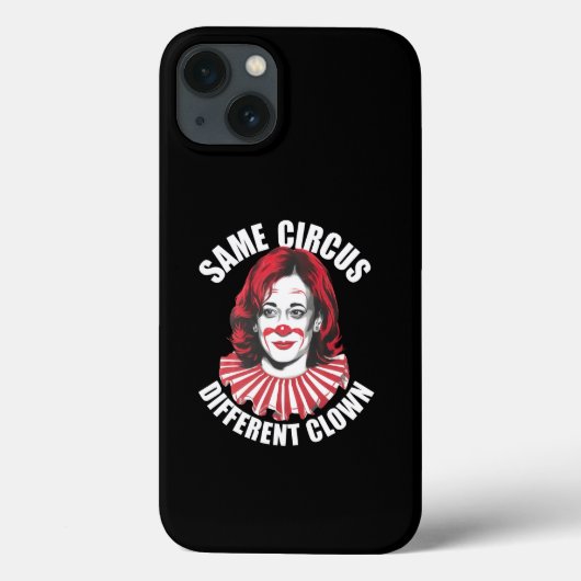 Hetzelfde Circus Verschillende Clown Anti Kamala 2 Case-Mate iPhone Case (Achterkant)