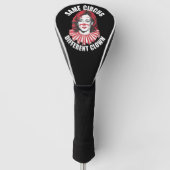 Hetzelfde Circus Verschillende Clown Anti Kamala 2 Golfheadcover (Voorkant)