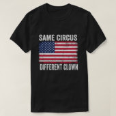 Hetzelfde circus Verschillende clown Grappig Kamal T-shirt (Design voorkant)
