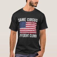 Hetzelfde circus Verschillende clown Grappig Kamal