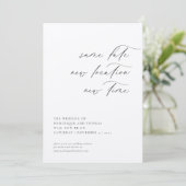 Hetzelfde Datum Nieuwe Locatie Nieuwe Tijd Wijzigi Kaart (Staand voorkant)