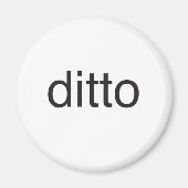 hetzelfde hier.ai magneet (Voorkant)