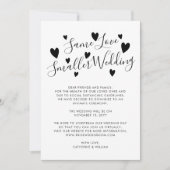 Hetzelfde liefde Kleinere bruiloft Afbouwen Wijzig Aankondiging (Voorkant)