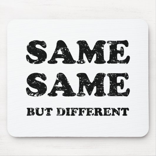 HETZELFDE MAAR ANDERS MUISMAT (Voorkant)