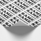 HETZELFDE MAAR VERSCHILLEND CADEAUPAPIER (Hoek)