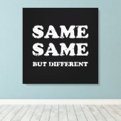 HETZELFDE MAAR VERSCHILLEND CANVAS AFDRUK (Insitu (Houten vloer))