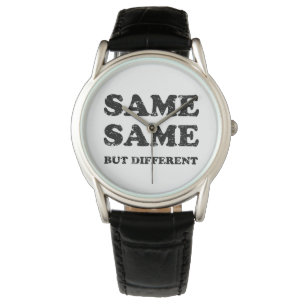 HETZELFDE MAAR VERSCHILLEND HORLOGE