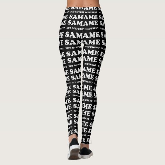 HETZELFDE MAAR VERSCHILLEND LEGGINGS (Achterkant)