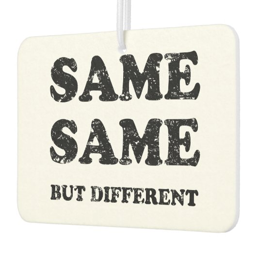 HETZELFDE MAAR VERSCHILLEND LUCHTVERFRISSER (Links)