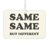 HETZELFDE MAAR VERSCHILLEND LUCHTVERFRISSER (Voorkant)