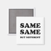 HETZELFDE MAAR VERSCHILLEND MAGNEET (Voorkant / Achterkant)