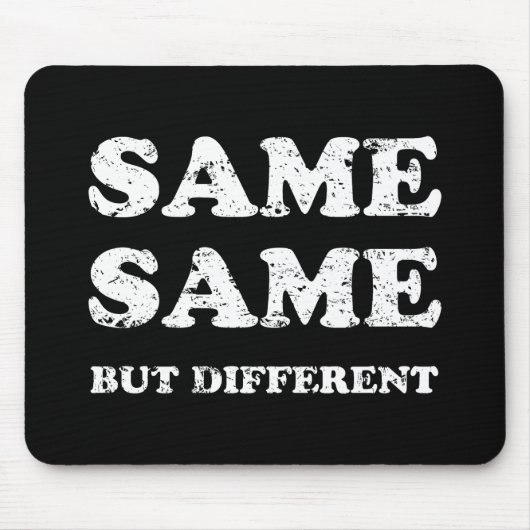 HETZELFDE MAAR VERSCHILLEND MUISMAT (Voorkant)