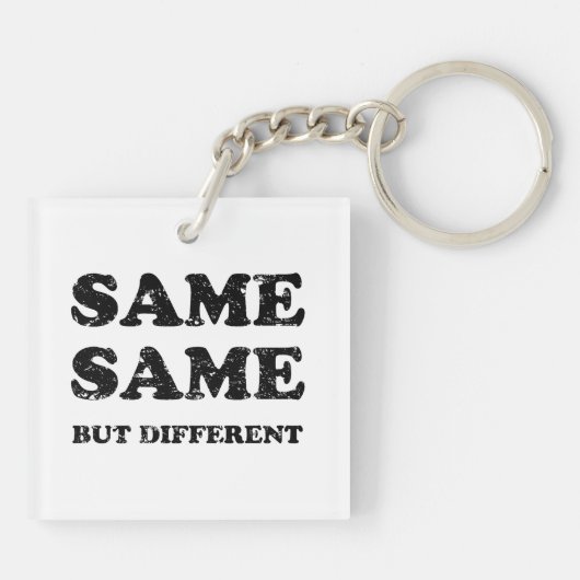 HETZELFDE MAAR VERSCHILLEND SLEUTELHANGER (Achterkant)