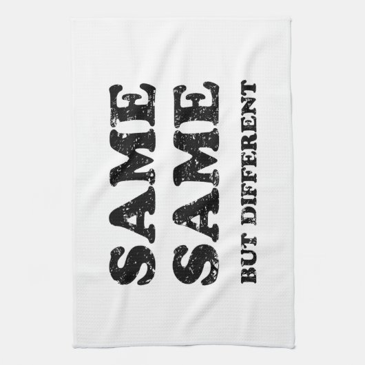 HETZELFDE MAAR VERSCHILLEND THEEDOEK (Verticaal)