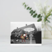 Hetzelfde oude ding de dag voor Thanksgiving... Feestdagenkaart (Staand voorkant)