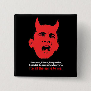 HETZELFDE VOOR MIJ Bumpersticker Vierkante Button 5,1 Cm