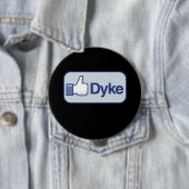 HETZIJ BUTCH MEISJES RONDE BUTTON 4,0 CM (In situ)
