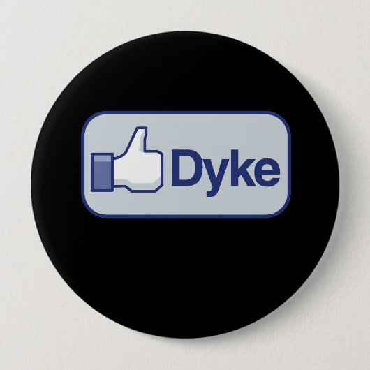 HETZIJ BUTCH MEISJES RONDE BUTTON 4,0 CM (Voorkant)