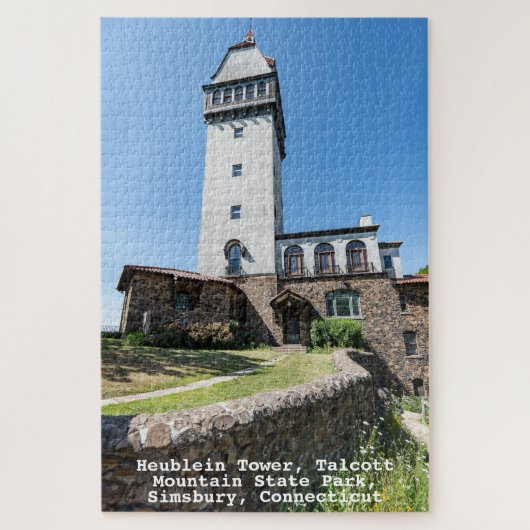 Heublein Tower Talcott Mountain State Park 20x30 Legpuzzel (Verticaal)