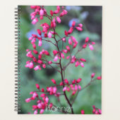 Heuchera Coral Bells Bloemig Planner (Voorkant)