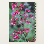 Heuchera Coral Bells Floral Notitieboek (Achterkant)