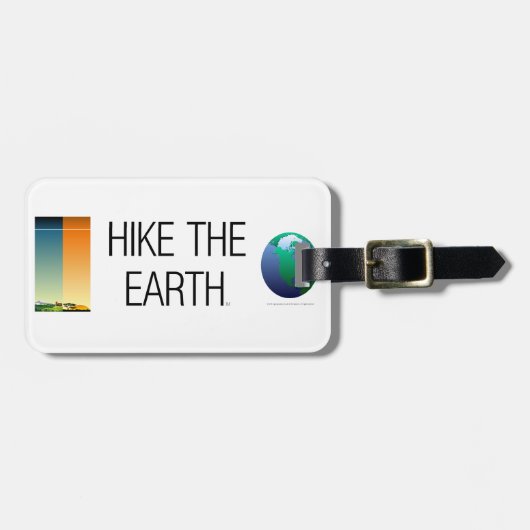 Heuk op de Aarde Bagagelabel (Voorkant horizontaal)