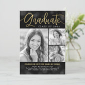 Heup Bokeh EDITABLE COLOR Afstuderen Kaart (Staand voorkant)