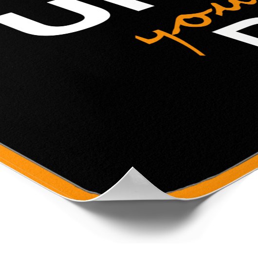 heup dorm grappig bier poster waarschuwing stoort  (Hoek)