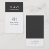 Heup- en moderne Visitekaartjes (Voorkant / Achterkant)