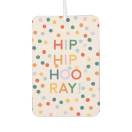 Heup Heup Hooray Verjaardagsfeest Gefeliciteerd Luchtverfrisser