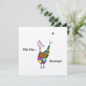 Heup... Hoera! Kaart (Staand voorkant)