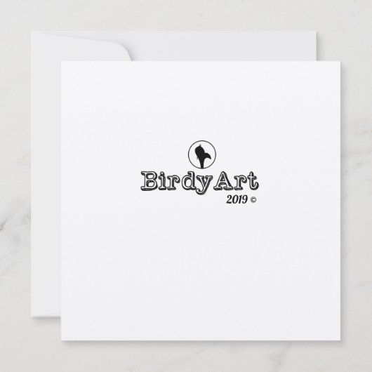 Heup... Hoera! Kaart (Achterkant)