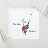 Heup... Hoera! Kaart (Voorkant / Achterkant in situ)