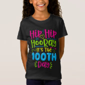 Heup Hooray De 100e dag T-shirt (Voorkant)