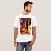 Heup Hop-shirt met kruipen T-shirt (Voorkant volledig)