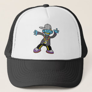 Heup hopcartoon Afbeelding! Trucker Pet