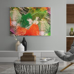 Heup kleurrijke grunge stijlpenselen Kunstpatroon Canvas Afdruk<br><div class="desc">Het moderne,  felgroene,  oranje,  roze,  zwarte,  gele en rode,  moderne,  moderne,  grijze,  groene,  stijlvolle,  geometrische penseelvormgeving past in het kunstpatroonontwerp. Mooie,  moderne en koele cover voor trendbarige en kunstliefhebbende heuptrendsetter en artsy motif minnaar.</div>