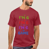 Heup naar de T-shirt van de GAME (Voorkant)