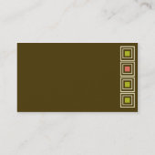 Heup om vierkant chocolade Visitekaartje te zijn (Achterkant)