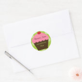 Heup Retro Cupcake Sticker (Envelop)