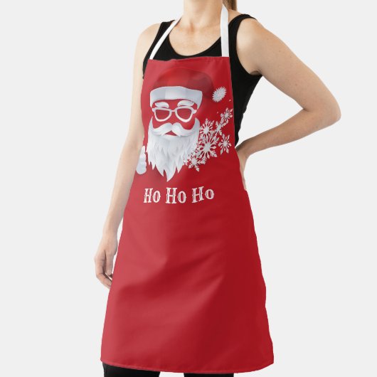 Heup Santa Claus Papercut Kerstmis Schort (Insitu)