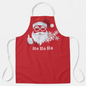 Heup Santa Claus Papercut Kerstmis Schort (Voorkant)