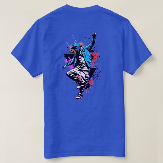 Heup T-shirt (Design achterkant)