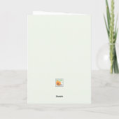 Heup VERVANGING - Heup operatie - Krijg snel goed Bedankkaart (Achterkant)