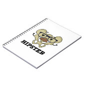 Heupbeen Anatomie Grappige Hipster Stunt Notitieboek (Linkerzijde)