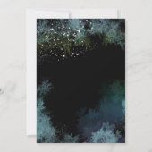 Heupbos Winter Surprise Birthday Kaart (Achterkant)