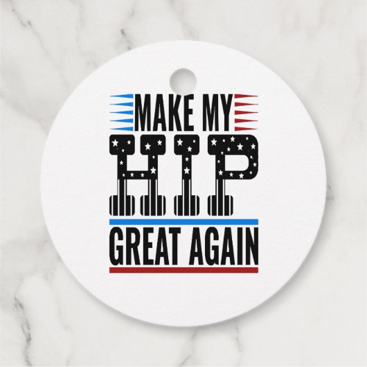 Heupchirurgie Bedankjes Labels (Achterkant)