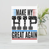 Heupchirurgie Kaart (Staand voorkant)