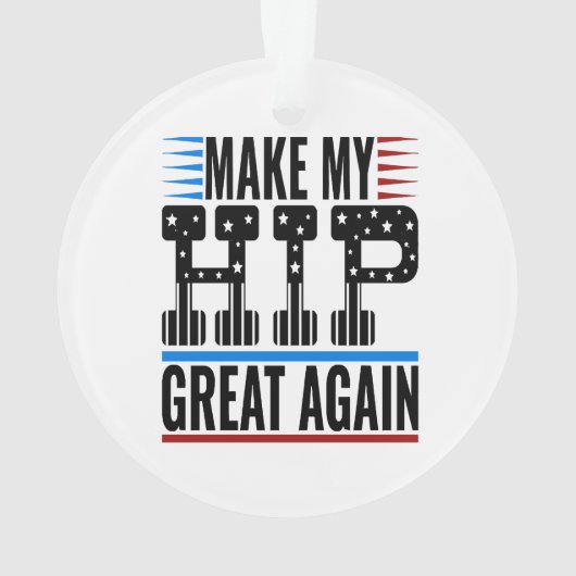 Heupchirurgie Ornament (achterkant)